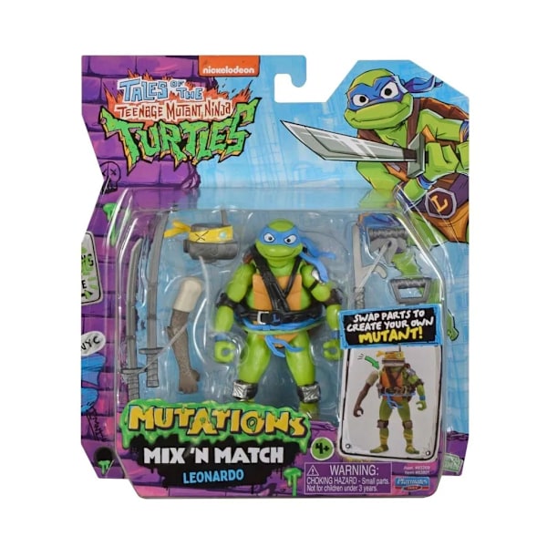 Turtles Mutations Mix N Match Leonardo multifärg