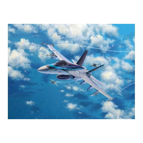 Revell Top Gun F/A-18E Super Hornet 1:48 Modellbyggsats multifärg