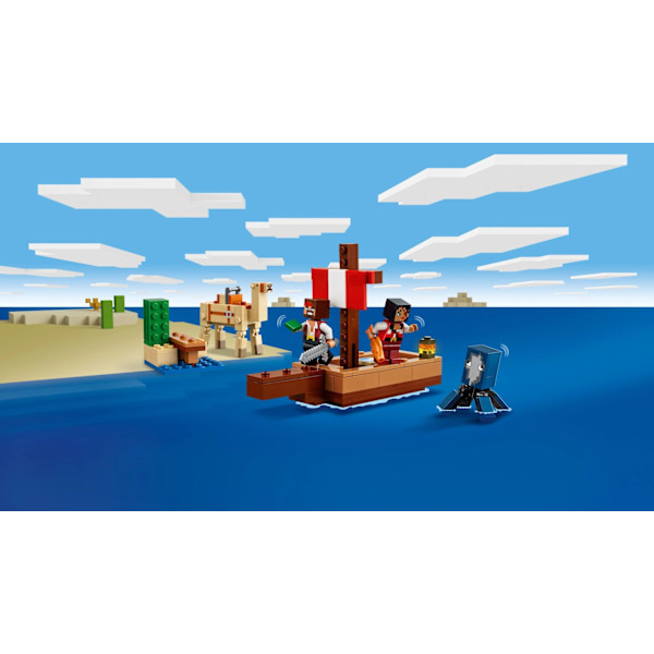 LEGO® Minecraft® Piratskeppsresan 21259 multifärg
