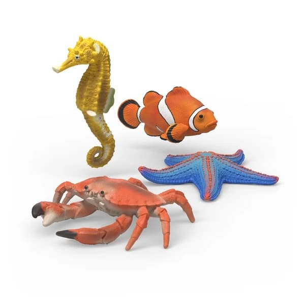 schleich® WILD LIFE Havsdjur 4-pack 42742 multifärg