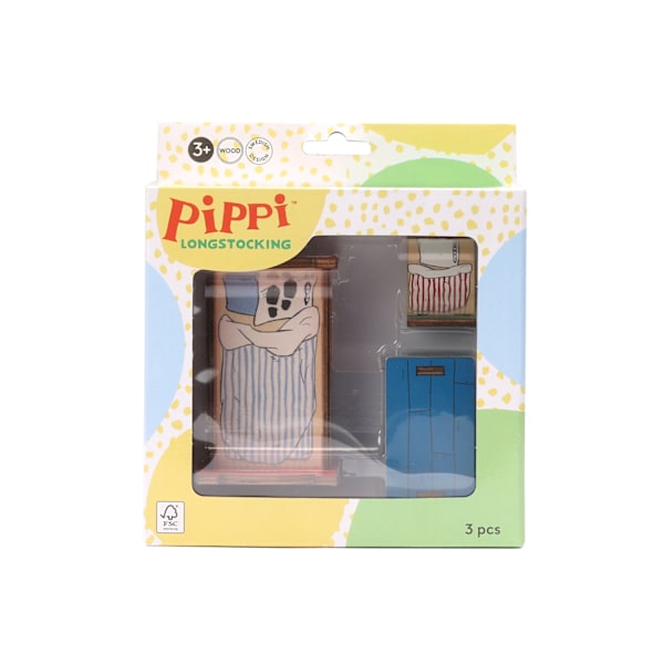 Pippi Dockhusmöbler Sovrum multifärg