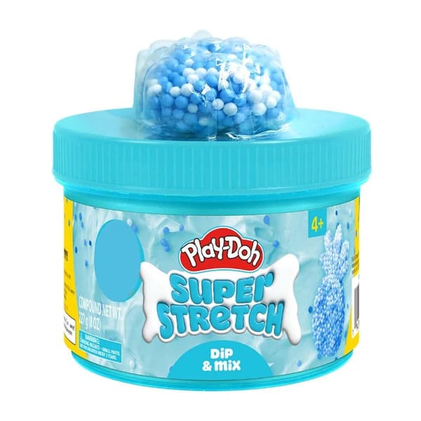 Play-Doh Super Stretch Dip & Mix Blue multifärg