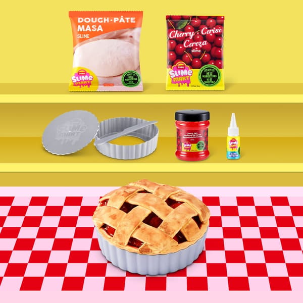 Slime Mart Shopping Bag Cherry Pie multifärg