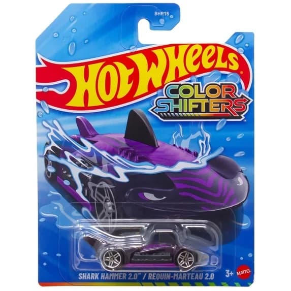 Hot Wheels Color Shifters 1-pack Shark Hammer 2.0 multifärg