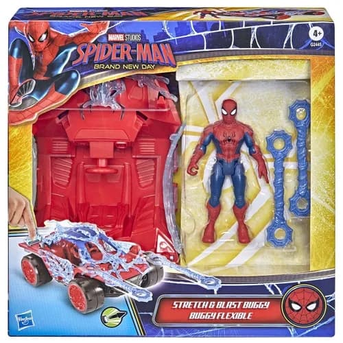 Spiderman Stretch & Blast Buggy multifärg