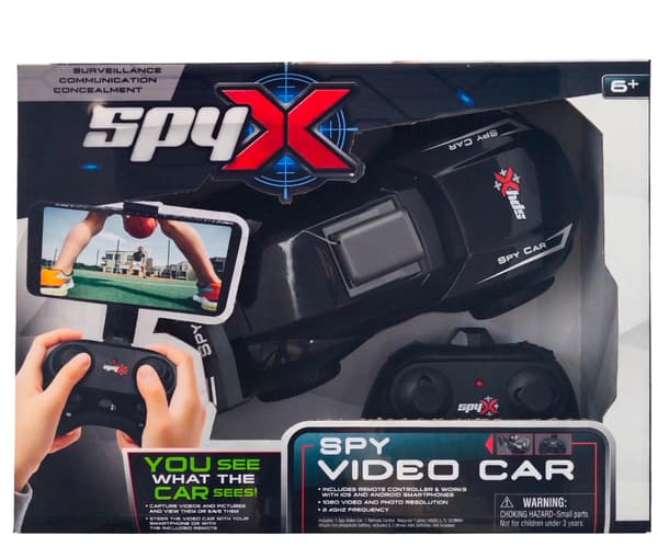 SpyX Spy Video Car RC multifärg