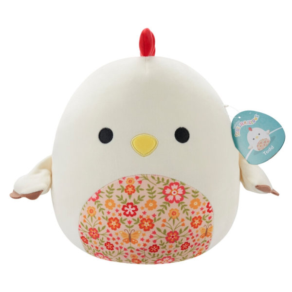 Squishmallows 30cm Todd Rooster multifärg