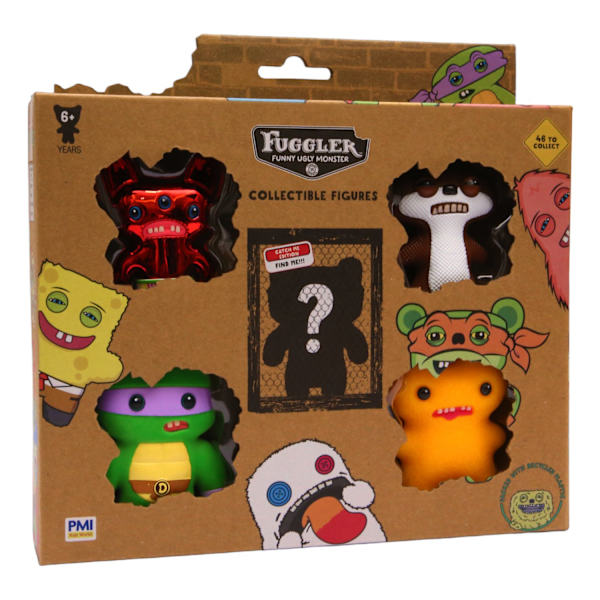 Fuggler Collectible Figures 5-pack s2 multifärg