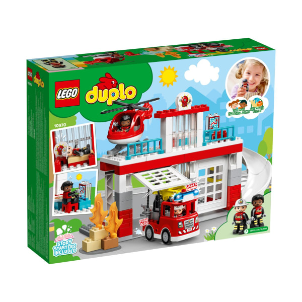 LEGO® DUPLO® Brandstation & helikopter 10970 multifärg