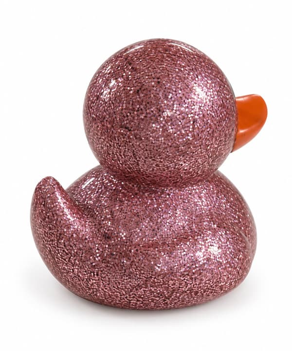 Badanka Glitter 13cm Rosa multifärg