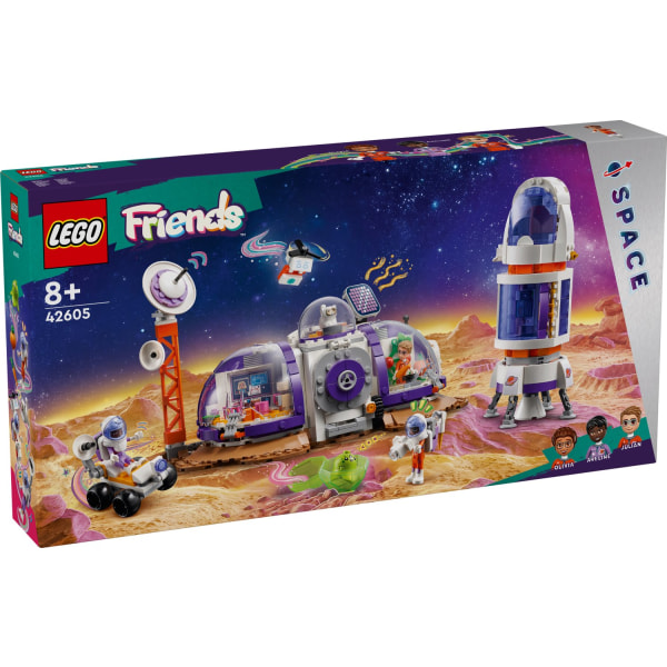 LEGO® Friends Rymdbas på Mars med raket 42605