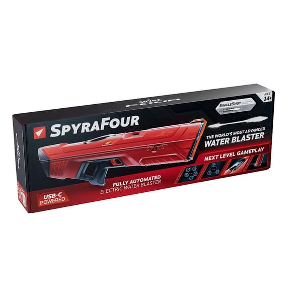 SpyraFour Red Röd