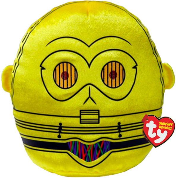 TY Star Wars C-3PO Squishy Beanies 25cm multifärg