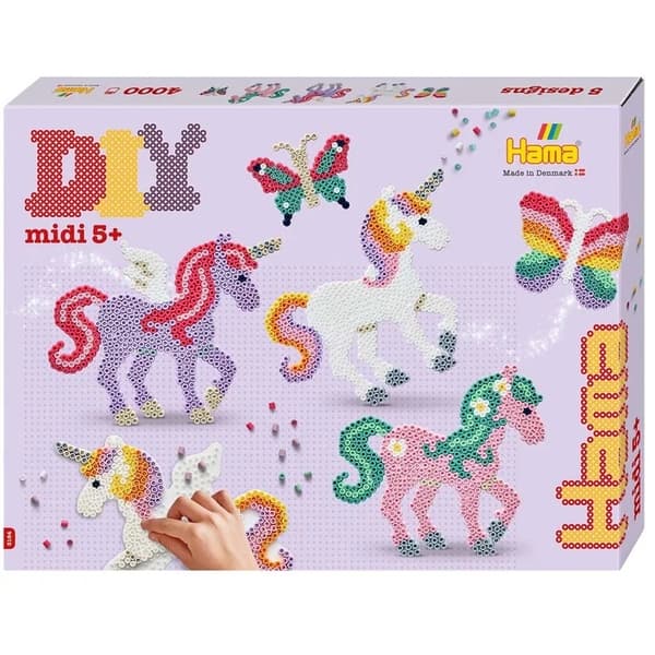 Hama Midi Gift Box Starlight Hästar 4000st multifärg