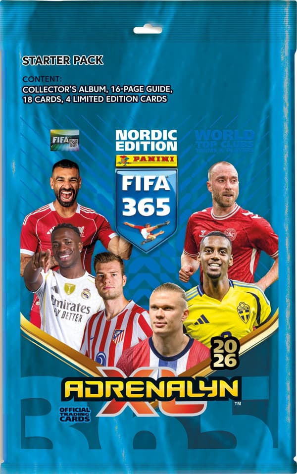 FIFA 365 2026 Starter Pack Fotbollsbilder multifärg