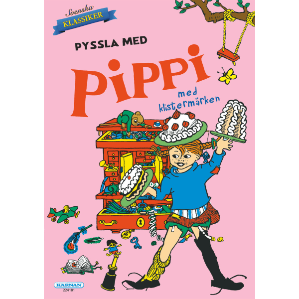 Pippi Pysselbok multifärg
