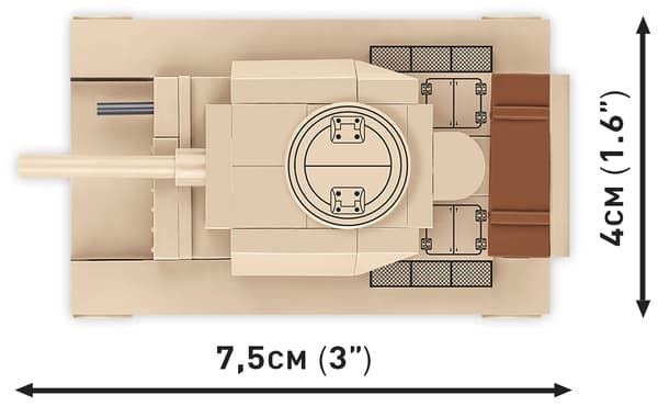 Cobi Panzer III AUSF.L 1:72 3090 multifärg