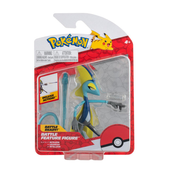 Pokemon Battle Feature Figure Inteleon MultiColor Inteleon