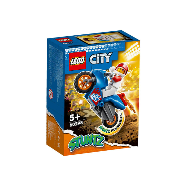 LEGO® City Stuntcykel med raket 60298 multifärg
