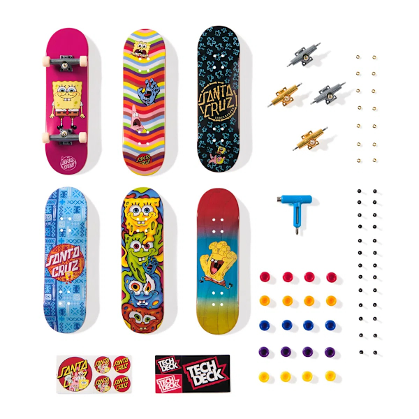 Tech Deck SK8SHOP Bonus pack SpongeBob multifärg