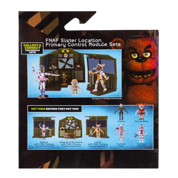 Five Nights at Freddys Set Ballora with Control Modul B multifärg