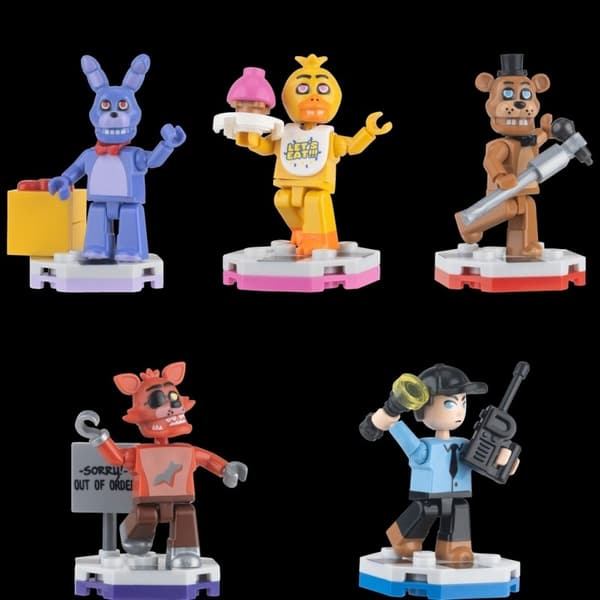 BLDR Five Night at Freddy's Mystery Minifigure multifärg