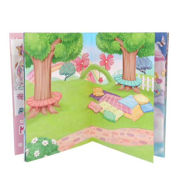 Ylvi Unicorn World Stickersbok multifärg