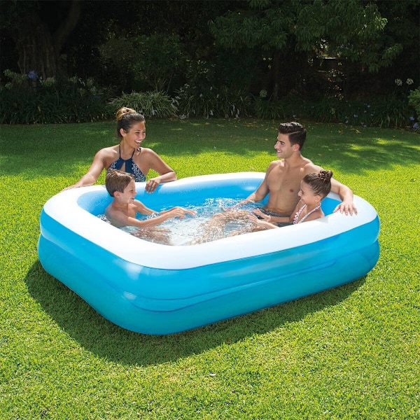 Familjepool Intex Blå multifärg