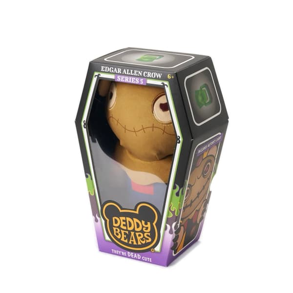 Deddy Bears Coffin S5 30cm Edgar Allen Crow multifärg