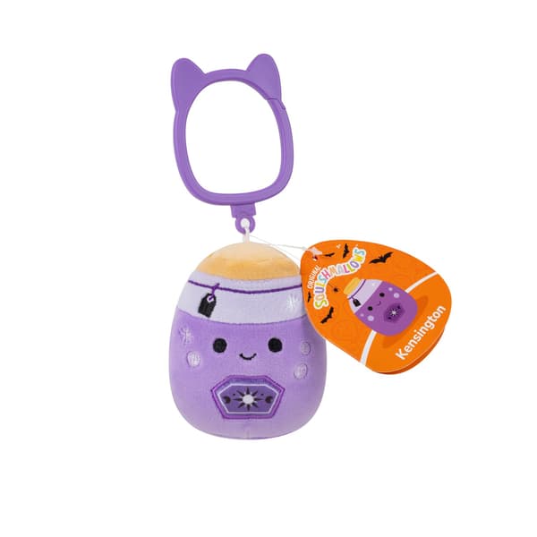 Squishmallows 9cm Clip On Halloween Kensington multifärg