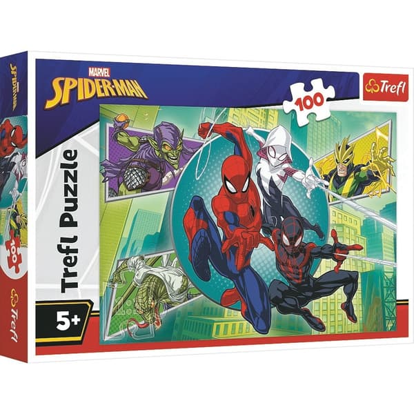 Trefl Spiderman Pussel 100 bitar multifärg