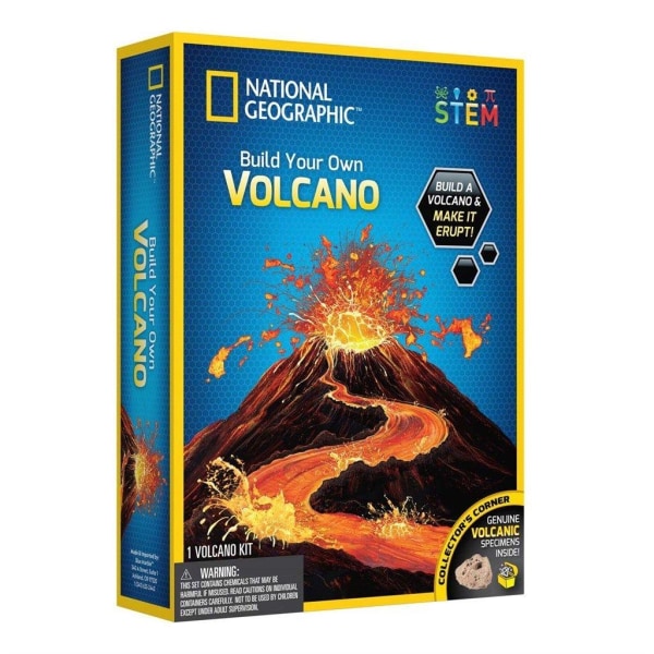 National Geographic Experiment Volcano Science Kit multifärg