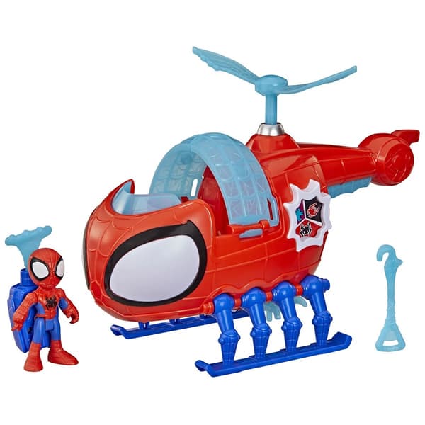 Spidey Amazing Friends Team Spidey Copter multifärg