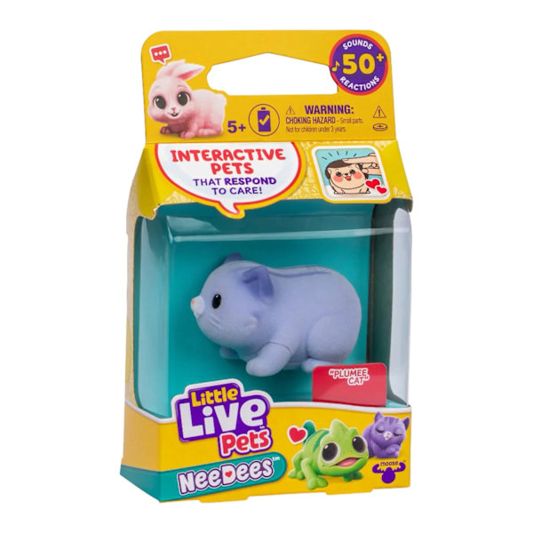 Little Live Pets NeeDees Plumee Cat multifärg