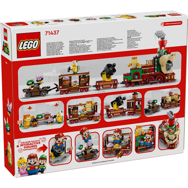 LEGO® Super Mario™ Bowsers expresståg 71437 multifärg