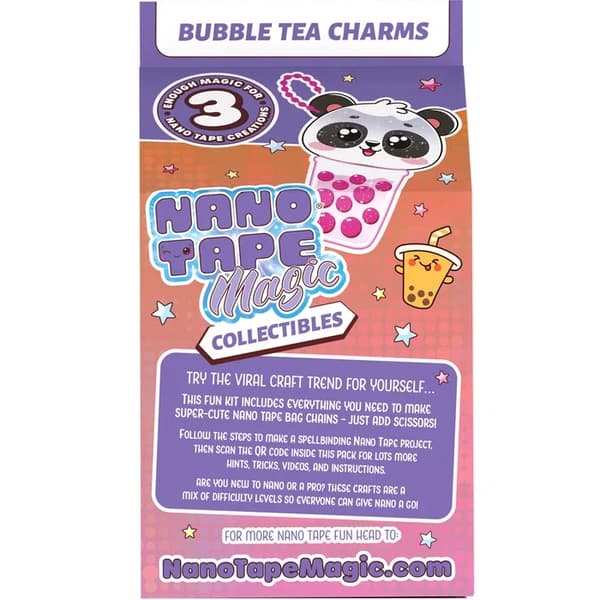 Nano Tape Magic Bubble Tea Charms multifärg