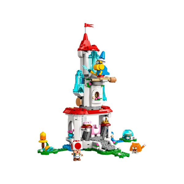 LEGO® Super Mario™ Cat Peachs dräkt och frusna torn Expansionsse multifärg
