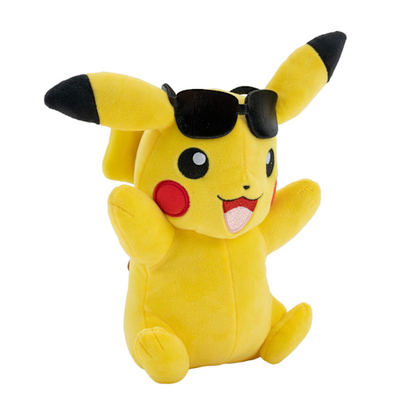 Pokemon Mjukdjur Summer (20cm) Pikachu with sunglasses multifärg