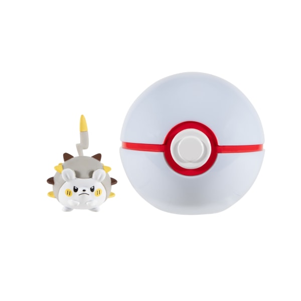 Pokemon Clip n Go Togedemaru + Premier Ball multifärg