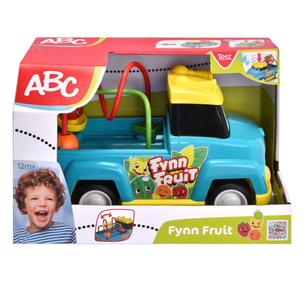 ABC Fynn Fruit Dragbil med tuta och kulbana 12m+ multifärg