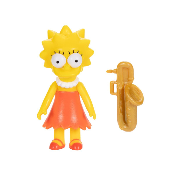 The Simpsons Figur 6cm Lisa multifärg