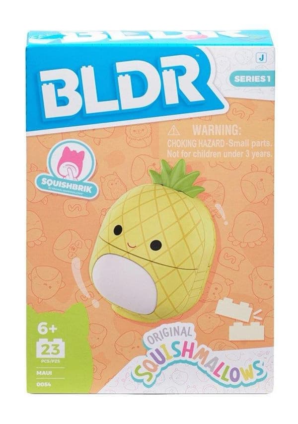 BLDR Squishmallows S1 Maui Ananas multifärg