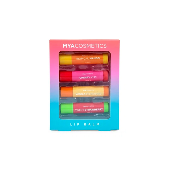 MYA Lip Balm 4-pack multifärg