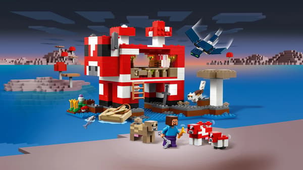 LEGO® Minecraft Mooshroomhuset 21270