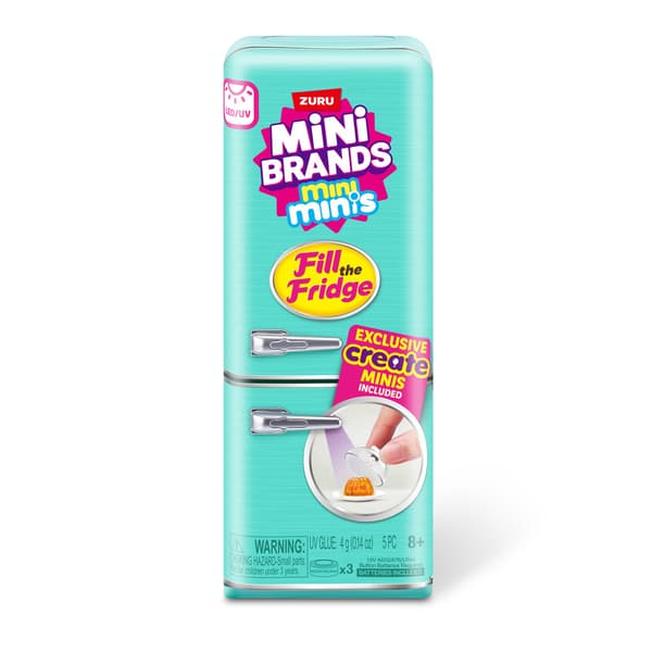 Mini Brands Fill the Fridge Lekset multifärg