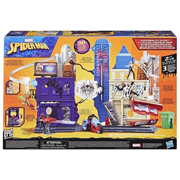 Marvel Spiderman Web Slinging City Lekset