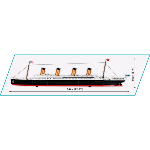 Cobi R.M.S Titanic 1:450 multifärg