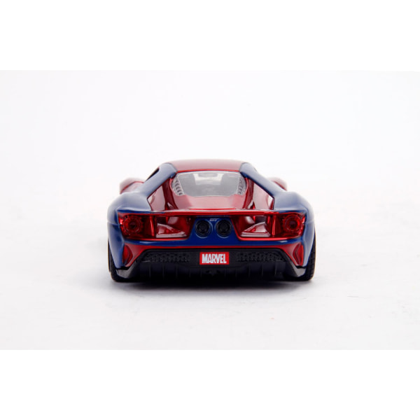 Marvel Spiderman 2017 Ford GT Metall 1:32