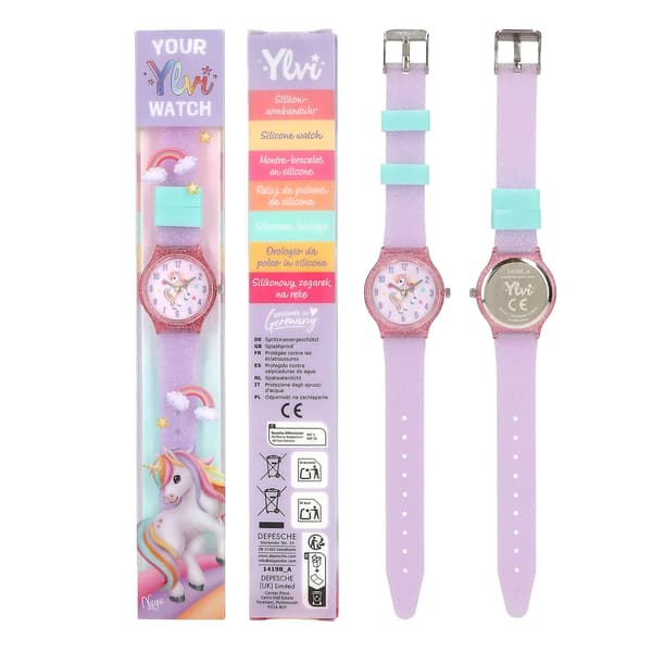Ylvi Armbandsur Lila multifärg