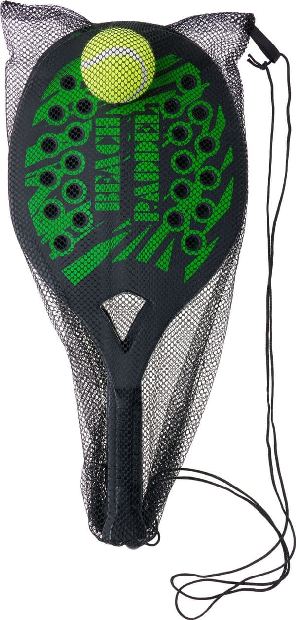 Padelset Beachpadel 3 delar Blå multifärg